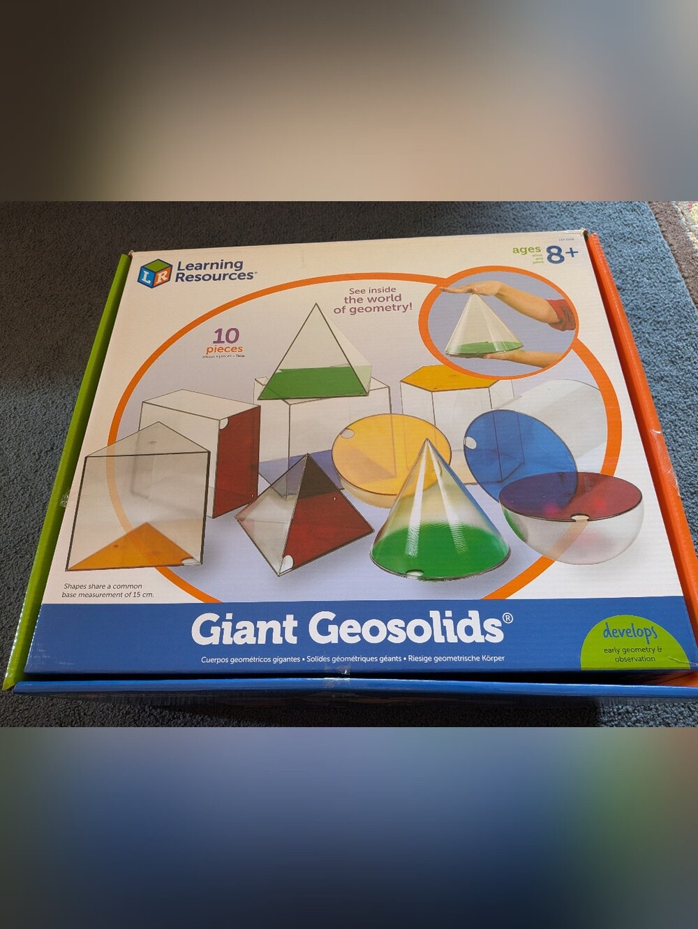 NWT Learning Resources Giant Geosolids Shapes